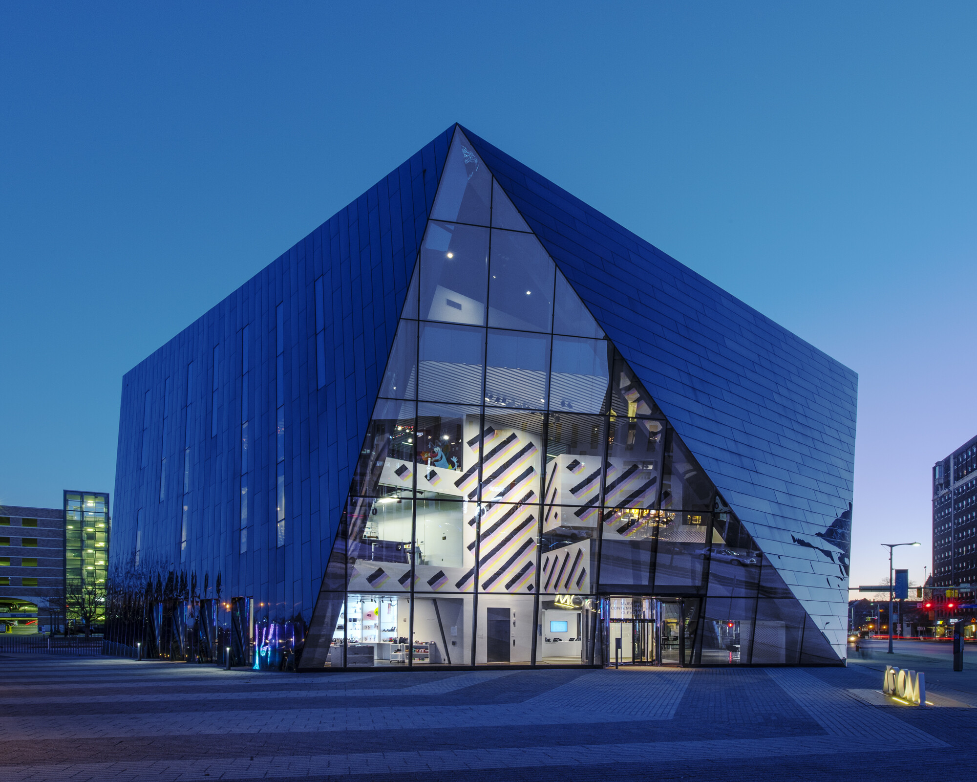 Valet parking services at Museum of Contemporary Art (MOCA) in University Circle Cleveland, OH