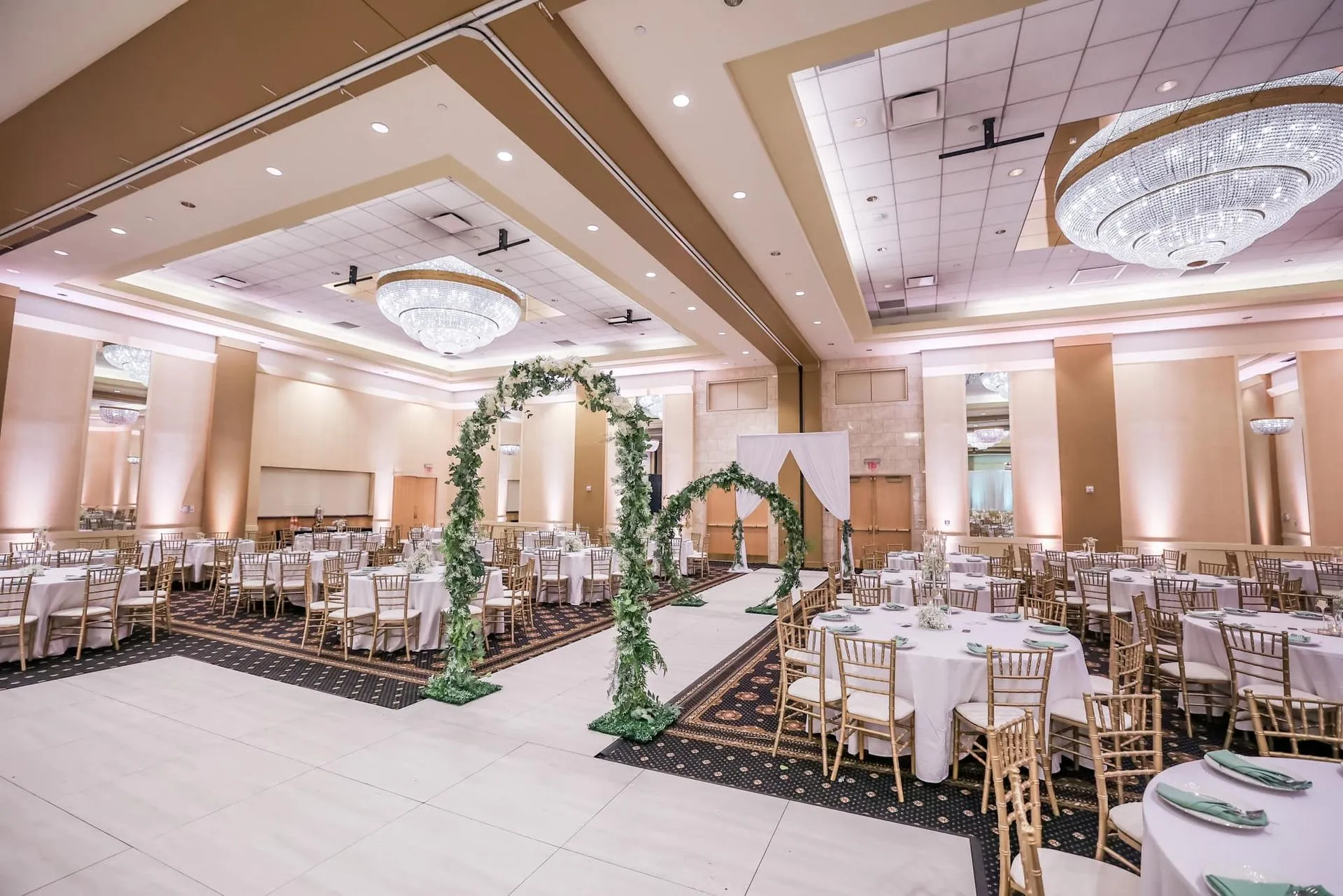 Valet parking services at LaCentre Conference and Banquet Facility in Westlake, OH